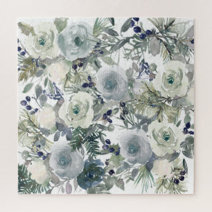 Flower Garden Art Jigsaw Puzzle