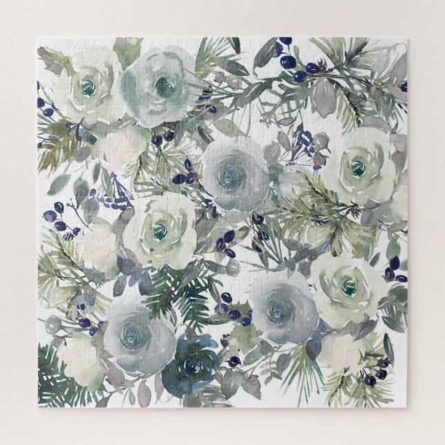 Flower Garden Art Jigsaw Puzzle (Vertical)