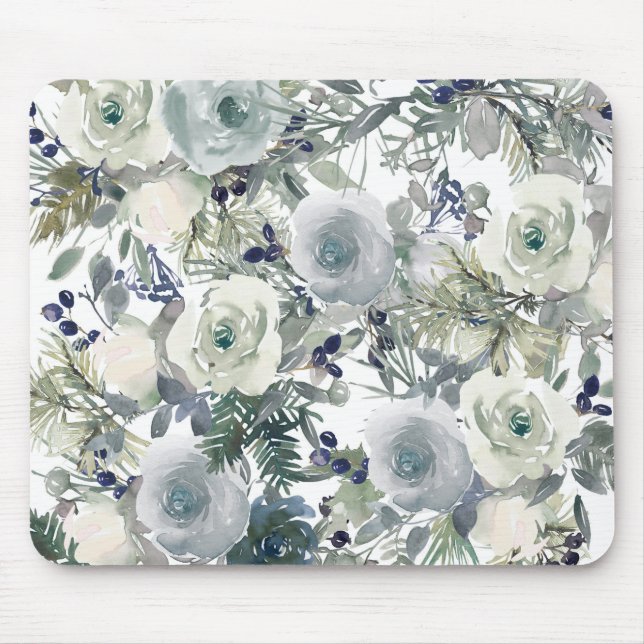 Flower Garden Art Mouse Mat (Front)
