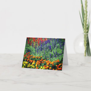 Flower Garden Beauty Customisable Note Card
