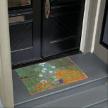 Flower Garden by Gustav Klimt Doormat<br><div class="desc">Please visit my store for more interesting design and more colour choice.
=> zazzle.com/colorfulworld*</div>