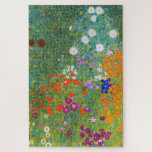 Flower Garden by Gustav Klimt Jigsaw Puzzle<br><div class="desc">Please visit my store for more interesting design and more color choice.
=> zazzle.com/colorfulworld*</div>