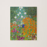 Flower Garden by Gustav Klimt Jigsaw Puzzle<br><div class="desc">Please visit my store for more interesting design and more colour choice.
=> zazzle.com/colorfulworld*</div>