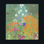 Flower Garden by Gustav Klimt Notepad<br><div class="desc">Please visit my store for more interesting design and more colour choice => zazzle.com/colorfulworld*</div>