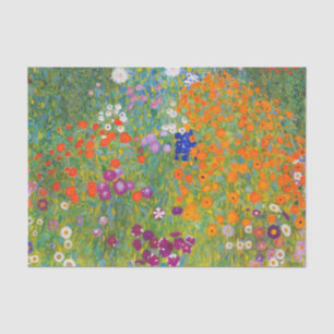 Flower Garden by Gustav Klimt  Tissue Paper