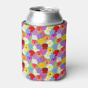 Flower Garden  Can Cooler