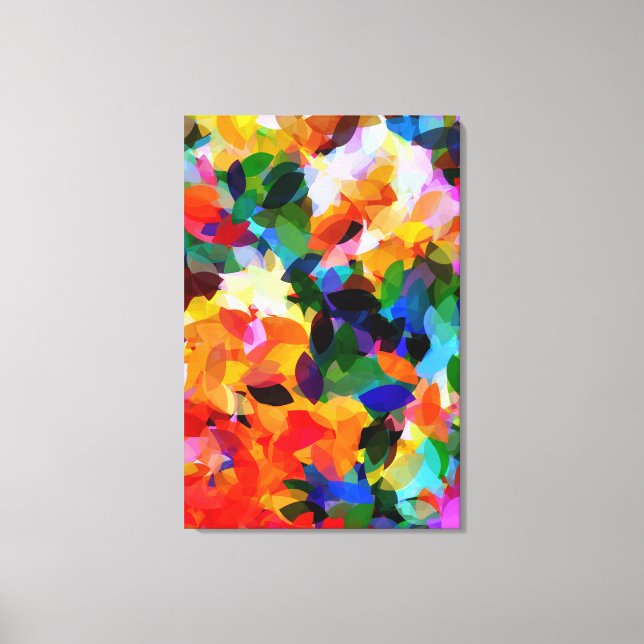 FLOWER GARDEN CANVAS PRINT (Front)