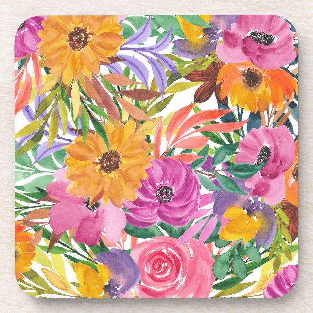 Flower Garden Coaster (Front)