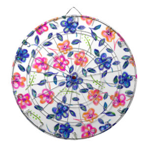 Flower Garden Dartboard