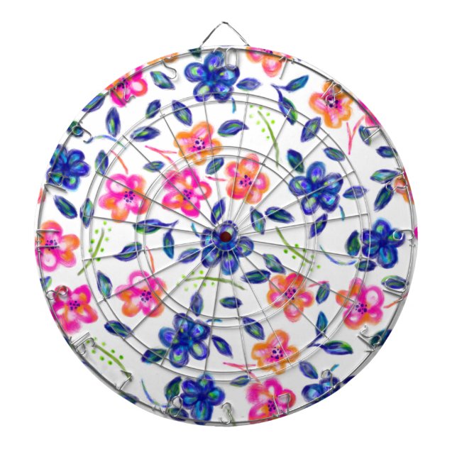 Flower Garden Dartboard (Front)
