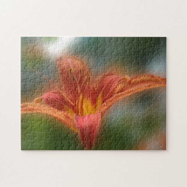 Flower Garden Farm Creative Daylilly Jigsaw Puzzle (Horizontal)