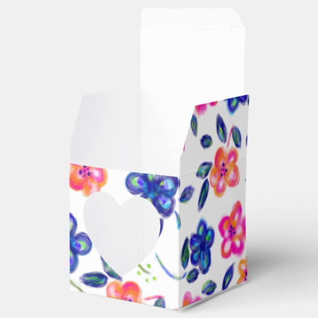 Flower Garden Favour Box (Opened)