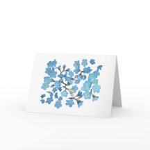 Flower Garden - Forget Me Nots