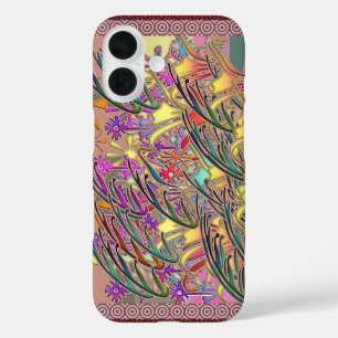 Flower Garden Gift iPhone 16 Case