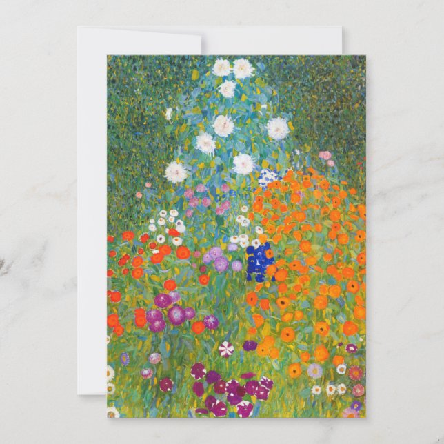 Flower Garden | Gustav Klimt (Front)