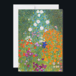 Flower Garden | Gustav Klimt<br><div class="desc">Flower Garden (1905-1907) by Austrian artist Gustav Klimt is a vibrant masterpiece of early 20th-century art. This lush, impressionistic scene bursts with colourful blossoms in a mesmerising tapestry of nature, reflecting Klimt’s decorative style and love for floral motifs. The painting’s rich textures and intricate details make it a timeless choice...</div>