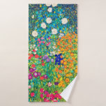 Flower Garden, Gustav Klimt Bath Towel<br><div class="desc">Gustav Klimt (July 14, 1862 – February 6, 1918) was an Austrian symbolist painter and one of the most prominent members of the Vienna Secession movement. Klimt is noted for his paintings, murals, sketches, and other objets d'art. In addition to his figurative works, which include allegories and portraits, he painted...</div>