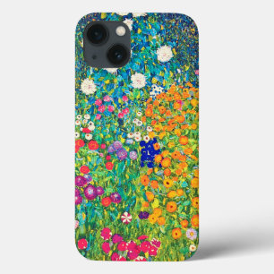 Flower Garden, Gustav Klimt iPhone 13 Case