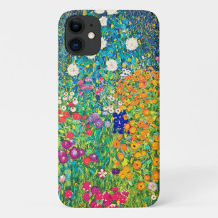 Flower Garden, Gustav Klimt iPhone 11 Case