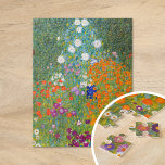 Flower Garden | Gustav Klimt Jigsaw Puzzle<br><div class="desc">Flower Garden (1905-1907) by Austrian artist Gustav Klimt is a vibrant masterpiece of early 20th-century art. This lush, impressionistic scene bursts with colorful blossoms in a mesmerizing tapestry of nature, reflecting Klimt’s decorative style and love for floral motifs. The painting’s rich textures and intricate details make it a timeless choice...</div>