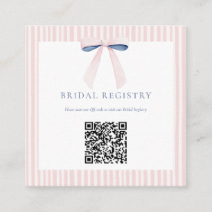 Flower Garden Hand painted Bridal Shower Enclosure Card