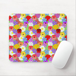 Flower Garden  Mouse Mat
