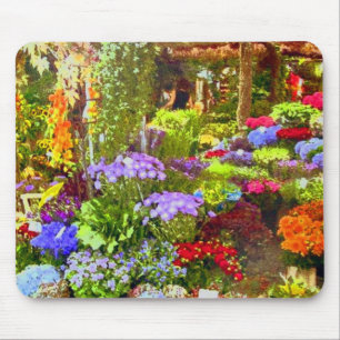 Flower Garden Mouse Mat