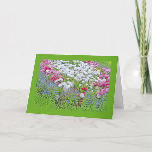 "FLOWER GARDEN" NOTE CARD