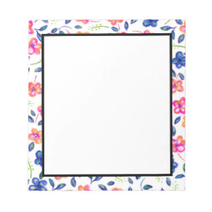 Flower Garden Notepad
