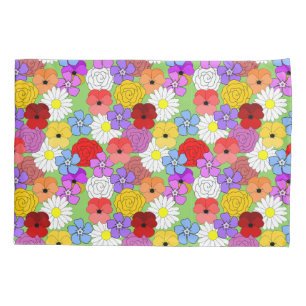 Flower Garden Pillowcase