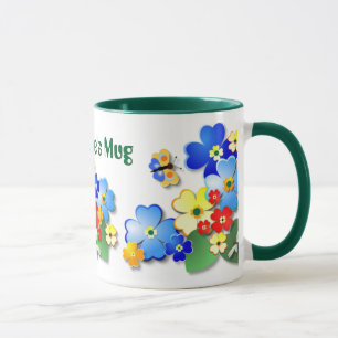 Flower Garden ~ Ringer Mug
