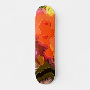 FLOWER GARDEN SKATEBOARD