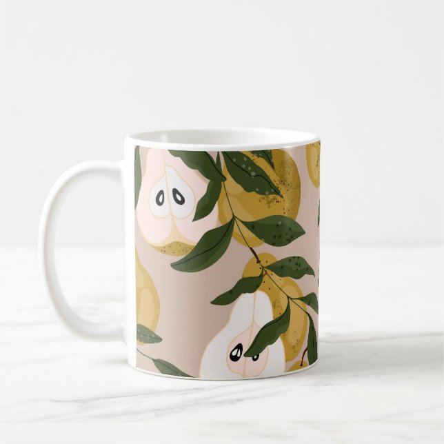 Flower Garden: Small Cute Florals Coffee Mug (Left)