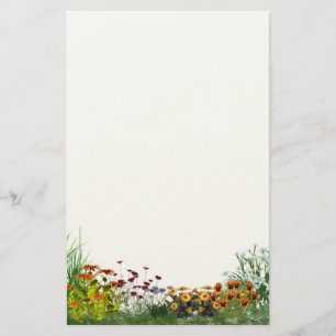 Flower Garden Stationery