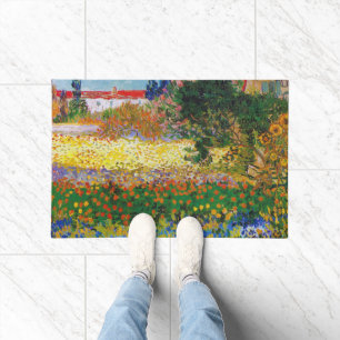 Flower Garden, Van Gogh Doormat