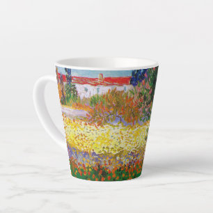 Flower Garden, Van Gogh Latte Mug