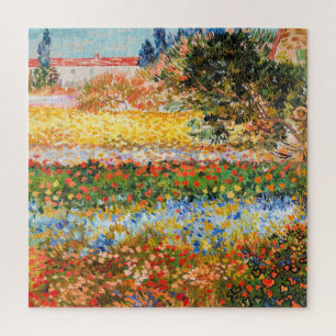 'Flower Garden' Vincent van Gogh. Jigsaw Puzzle