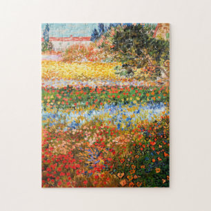 'Flower Garden' Vincent van Gogh. Jigsaw Puzzle