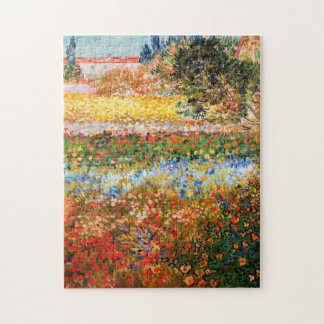 'Flower Garden' Vincent van Gogh. Jigsaw Puzzle