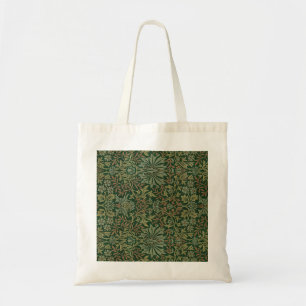 Flower Garden Vintage Ornament Illustration Tote Bag