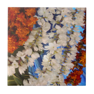 Flower Garlands India Tile