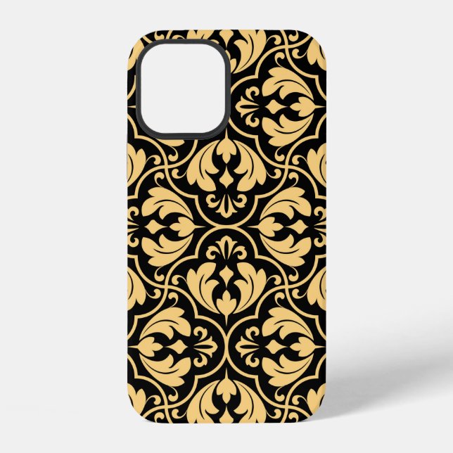 Flower geometric pattern. Seamless vintage backgro iPhone Case (Back)