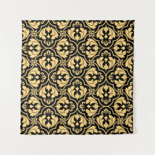 Flower geometric pattern. Seamless vintage backgro Tapestry