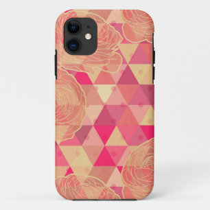 Flower geometrical pattern iPhone 11 case