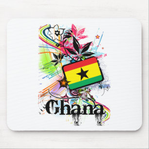 Flower Ghana Mouse Mat