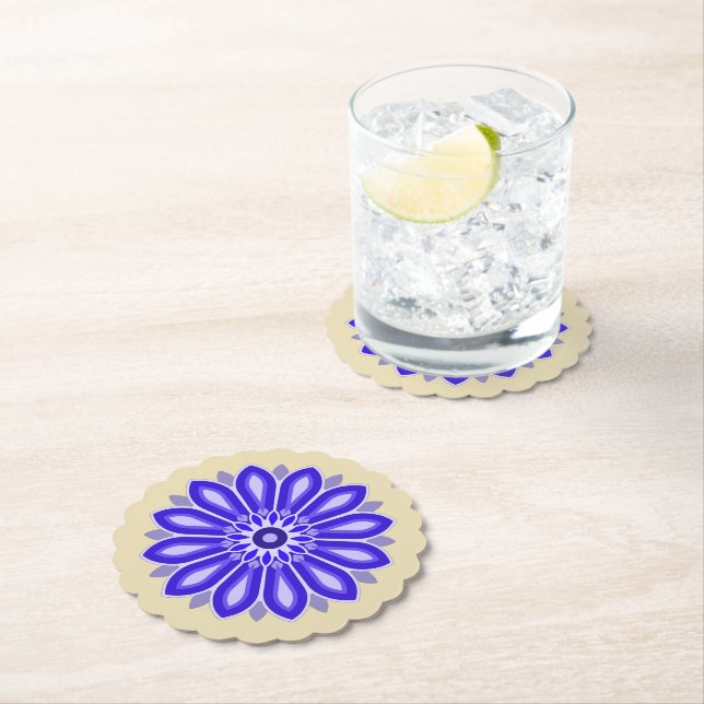FLOWER GIFT FOR MOM DAUGHTER SISTER FRIEND TEACHER PAPER COASTER (Insitu)