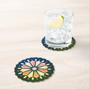 FLOWER GIFT FOR MOM DAUGHTER SISTER FRIEND TEACHER PAPER COASTER