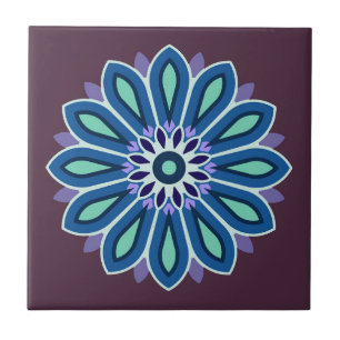 FLOWER GIFT FOR MOM DAUGHTER SISTER FRIEND TEACHER TILE