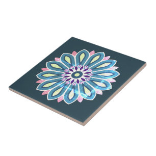FLOWER GIFT FOR MOM DAUGHTER SISTER FRIEND TEACHER TILE