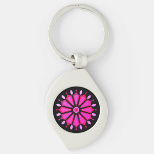 flower gift key ring